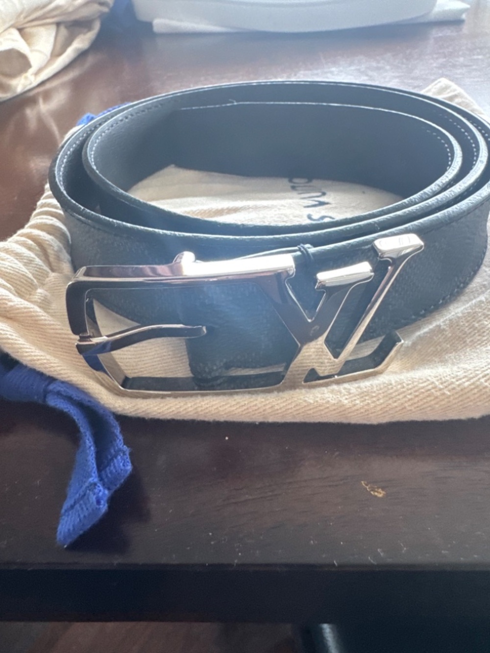 *AUTHENTIC* Louis Vuitton Skyline 35mm Belt